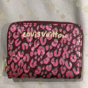 Louis Vuitton mini zippy Stephen Sprouse wallet